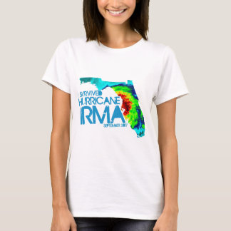 Sobreviví la camiseta de las mujeres de Irma del
