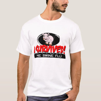 Sobreviví la camiseta de los cerdos de los hombres