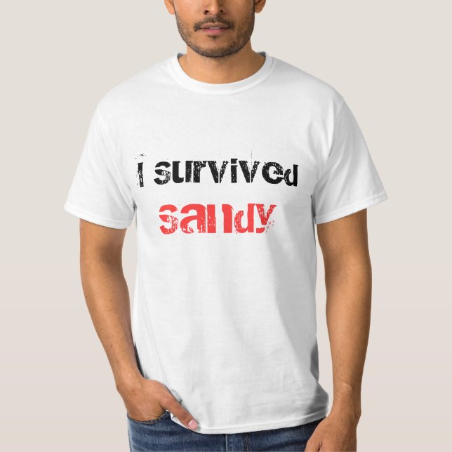 Sobreviví la camiseta de Sandy (Anverso)
