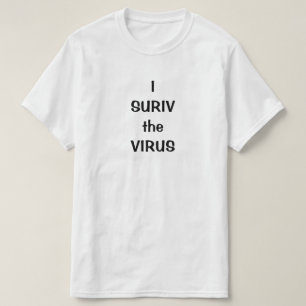 Sobreviví la Camiseta del VIRUS