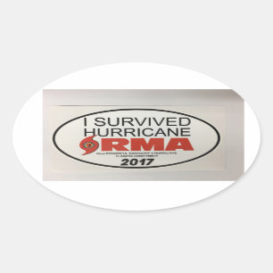 Sobreviví la etiqueta del ÓVALO de IRMA del