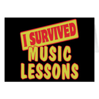 SOBREVIVÍ LECCIONES DE MÚSICA