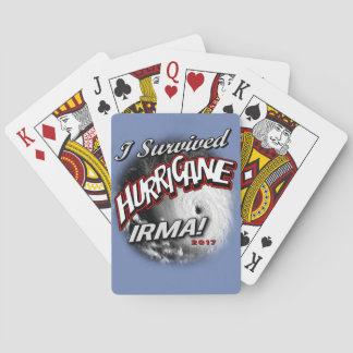 Sobreviví los naipes de Irma del huracán