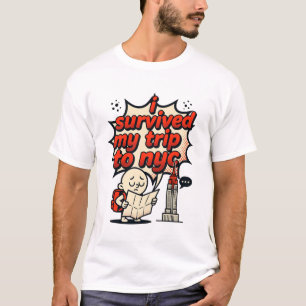 Sobreviví mi viaje a nyc camiseta