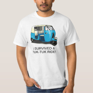 SOBREVIVÍ una camiseta del PASEO de TUK-TUK
