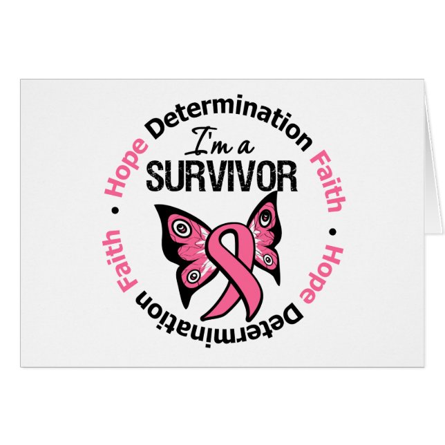 Sobreviviente de cáncer de mama Esperanza Determin (Anverso (Horizontal))