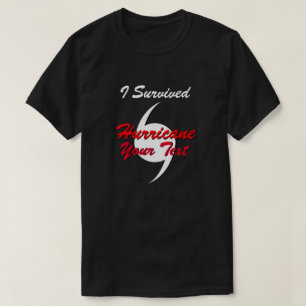 Sobreviviente de huracán camiseta personalizada