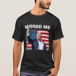 Sobreviviente de Trump lucha contra la camiseta de