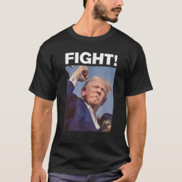 Sobreviviente de Trump lucha contra la camiseta de
