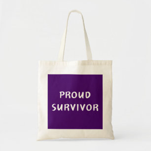 Sobreviviente orgulloso - bolsa de tote