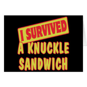 SOBREVIVIRÉ UN SANDWICH DE CUCHILLO