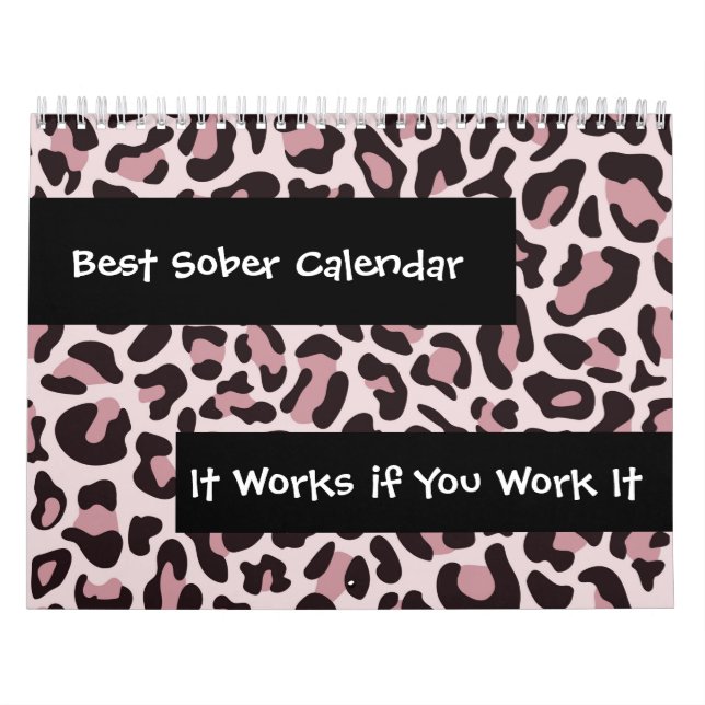 Sobriedad 12 pasos Calendario de recuperación limp (Tapa)