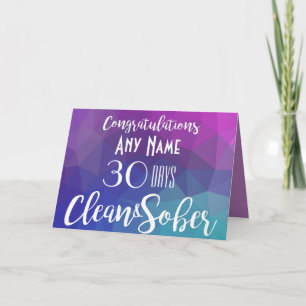 Sobriedad de la tarjeta de felicitación personaliz