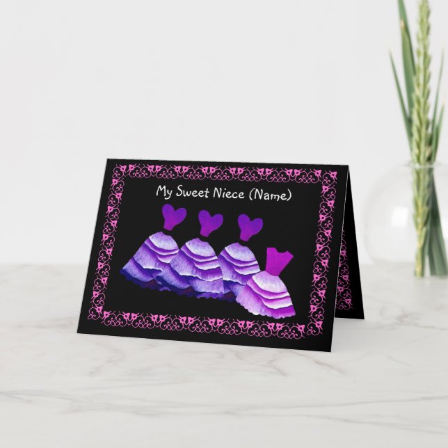 SOBRINA - invitación del florista - vestidos (Anverso)