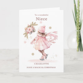 Sobrina Navidad Rosa Niña