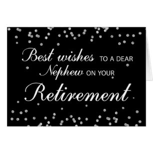 Sobrino, felicitaciones por retiro negro + plata