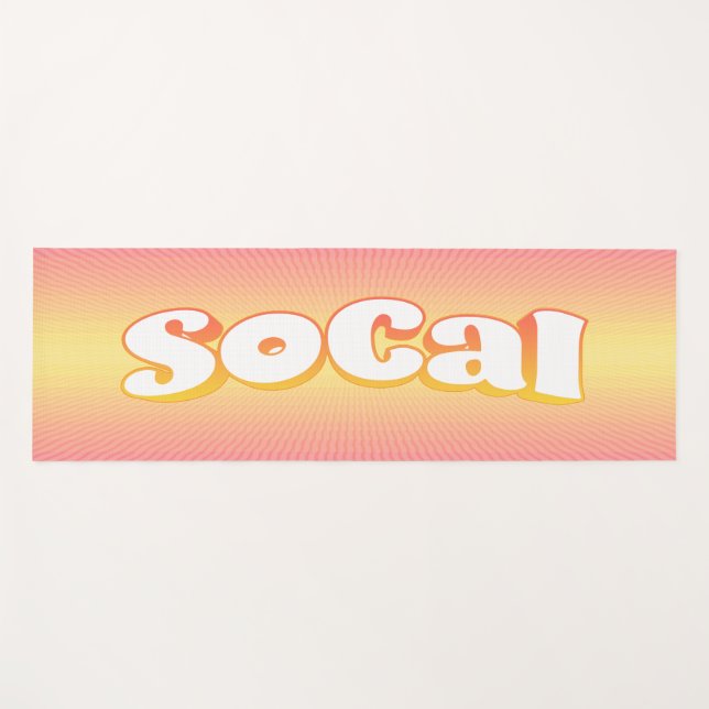SoCal Yoga Mat (Anverso (horizontal))