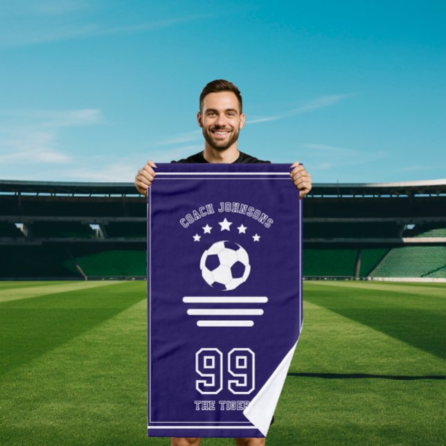 Soccer football team player coach Towel (Subido por el creador)