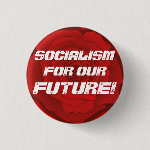 "Socialismo para nuestro futuro!" Botón