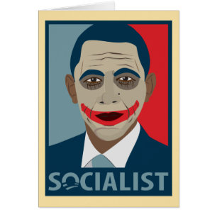 Socialista del comodín de Anti-Obama