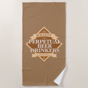 Sociedad de Beerbedores Perpetuos Toalla de Playa