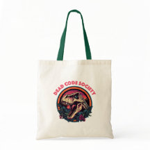 Sociedad de código muerto - bolsa de tote