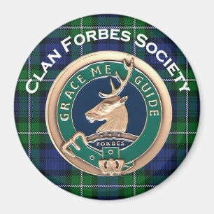 Sociedad de Forbes del clan 3" imán