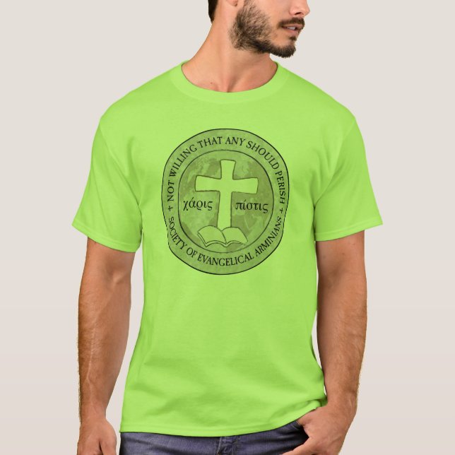 Sociedad de la camiseta evangélica de Arminians (Anverso)