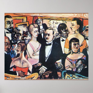 Sociedad de París, arte fino de Max Beckmann