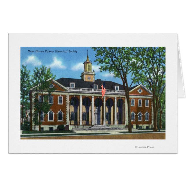 Sociedad Histórica de Colonia New Haven (Anverso (Horizontal))