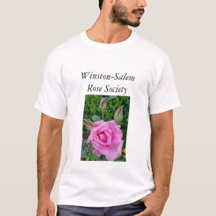 Sociedad Rosa Winston-Salem Camiseta básica mascul