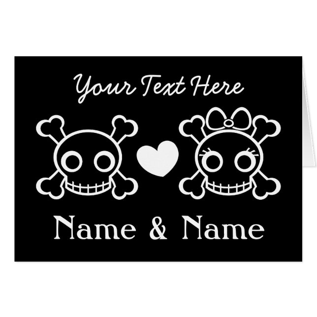 Socio lindo de los cráneos (Anverso (Horizontal))