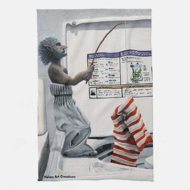 Sock Crimen Pesquero Crimen De Fantasía Toalla De  (Vertical)