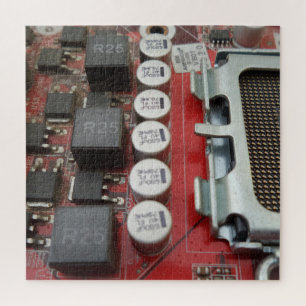 Socket de CPU y rompecabezas de circuito Jigsaw,67