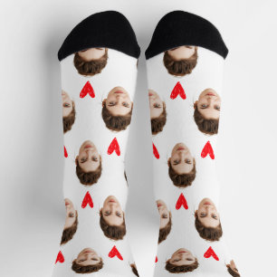 Socks faciales personalizados Para Calcetines Pers