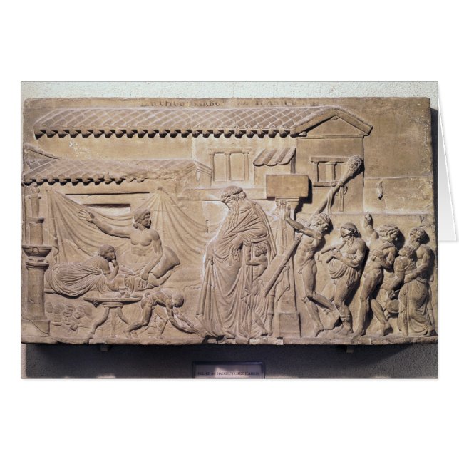 Socorro representando a Dionysus en la casa de (Anverso (Horizontal))