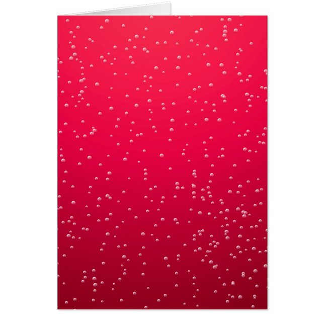 Soda cereza con burbujas pequeñas arte de fondo (Frente)