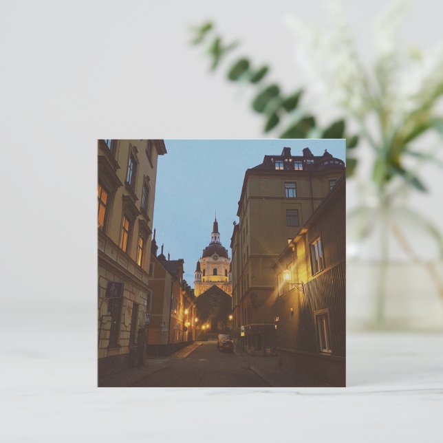 Södermalm - Ciudad de Estocolmo (Anverso de pie)