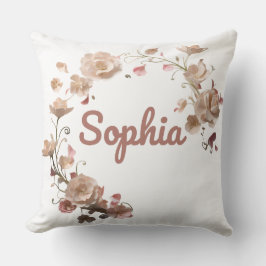 Sofía almohada floral