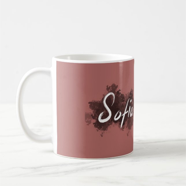 Sofía - su nombre en la taza - el mejor kuandika (Izquierda)