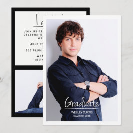 Sofisticación simple, anuncios de graduación