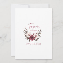 Sofisticada Invitación a la Suite MicroBoda Floral