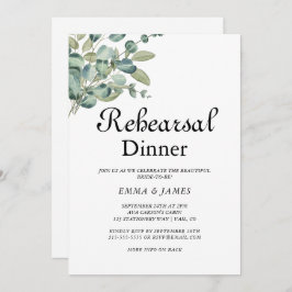 Sofisticado ensayo de vegetación Invitación a cena