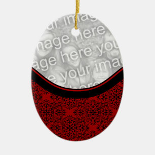 Sofisticado ornamento de oveja de damasco de vacac