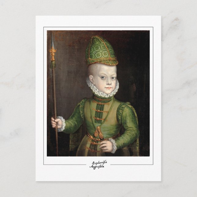 Sofonisba Anguissola #21 - Postales Bellas Artes (Anverso)