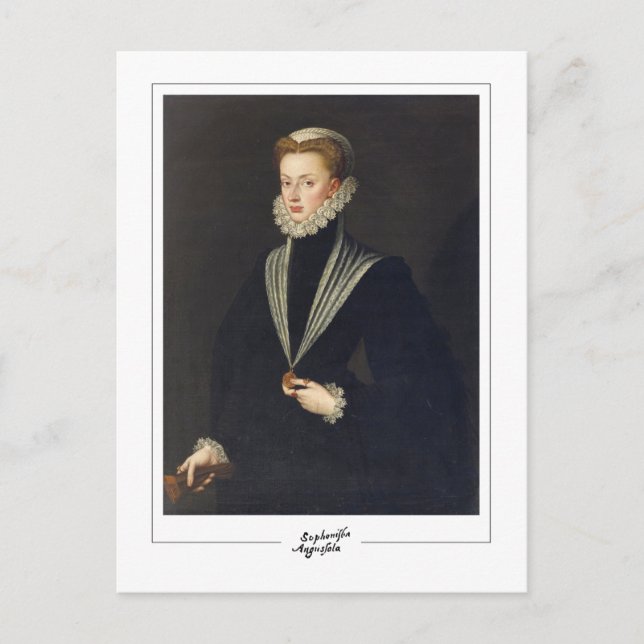 Sofonisba Anguissola #4 - Tarjeta postal de arte f (Anverso)