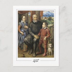 Sofonisba Anguissola #5 - Tarjeta postal de arte f