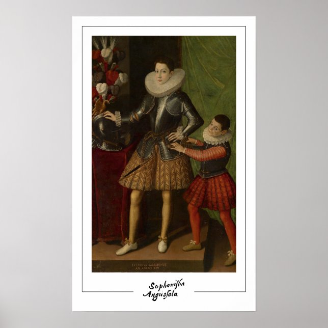 Sofonisba Anguissola Póster de Arte Zedign #50 (Frente)