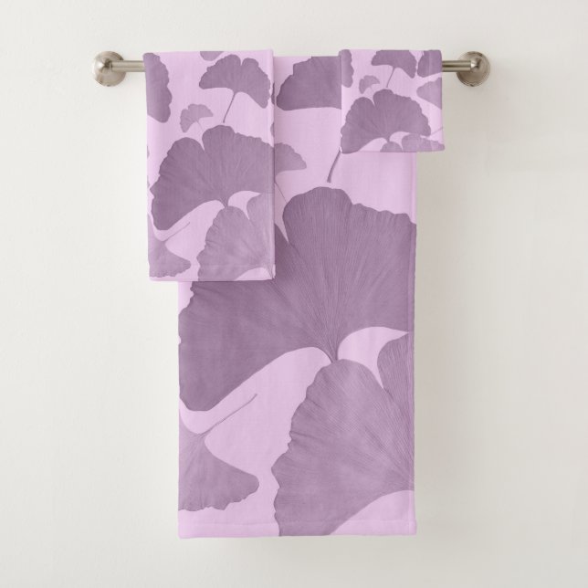 Soft Purple Ginkgo Botanical Dream 1 (In situ)
