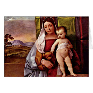 Sogen. Virgen Y Niño (Gitano Madonna) De Tizian